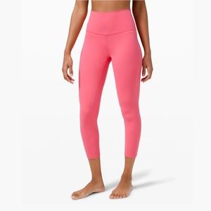 Lululemon Align Pant 25", Size 4, Guava Pink